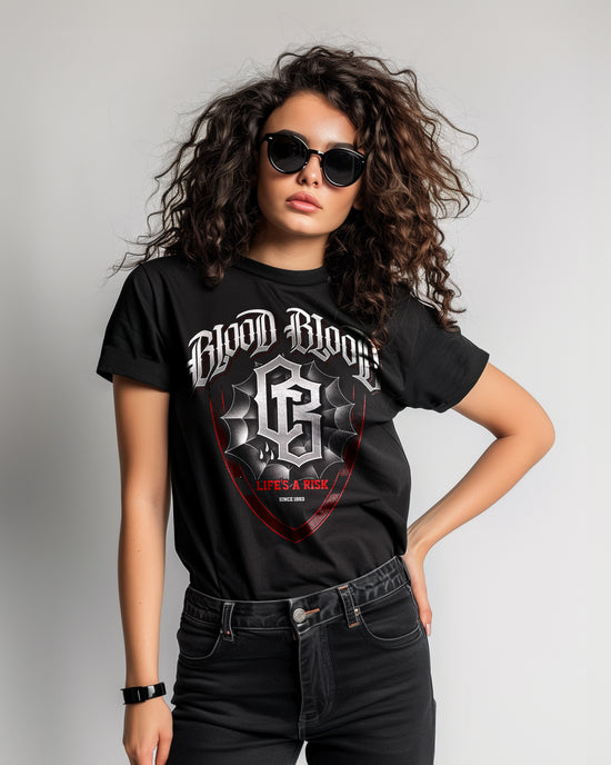 Double B T-Shirt Women black