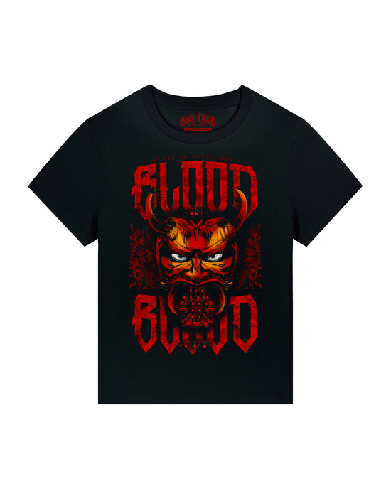 Red Devil T-Shirt Women black