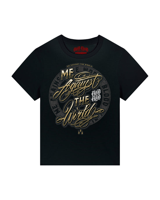 Me Against T-Shirt Women black