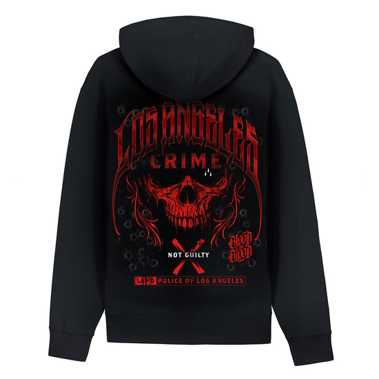 L.A. Crime Hoodie Black
