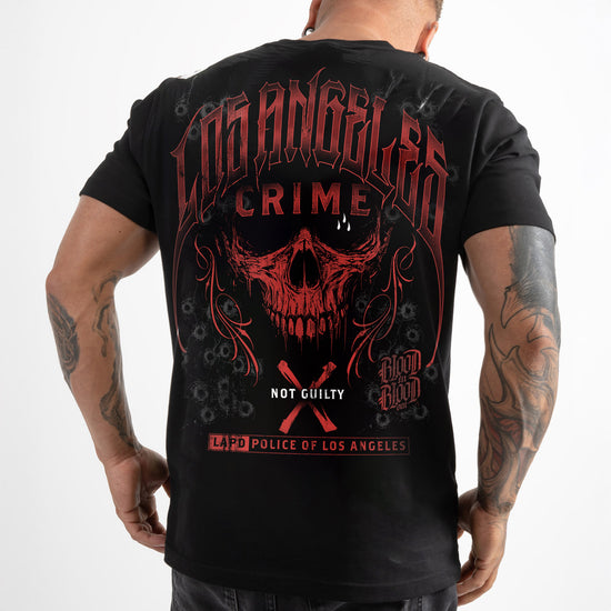 L.A. CRIME T-Shirt black