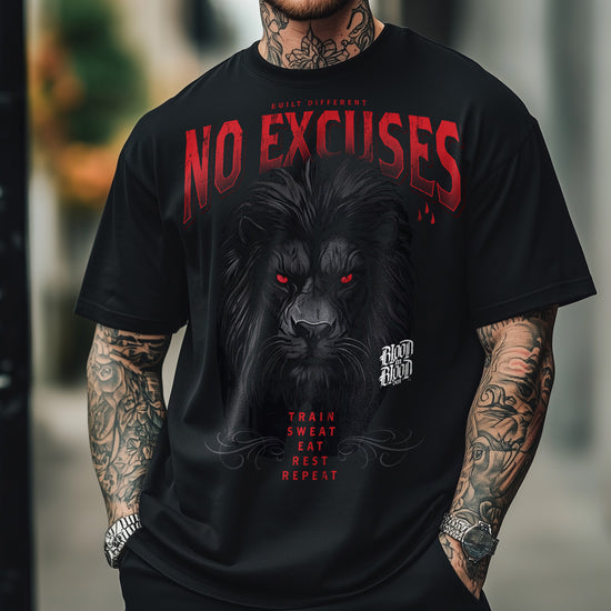 No Excuses T-Shirt black