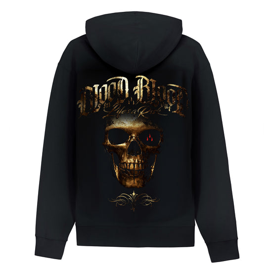 Gold Hoodie Black