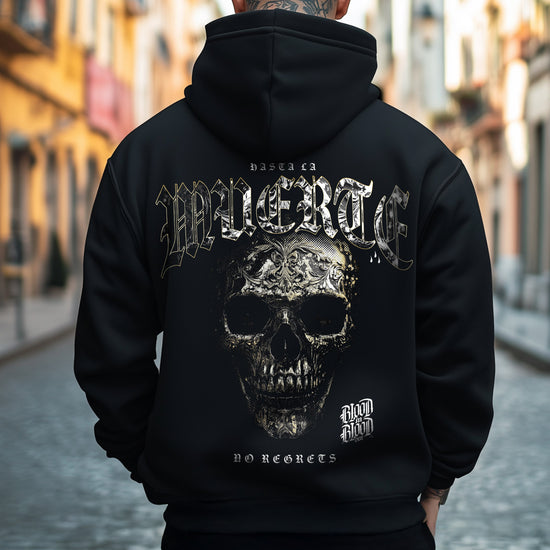 Mask Muerte Hoodie Black