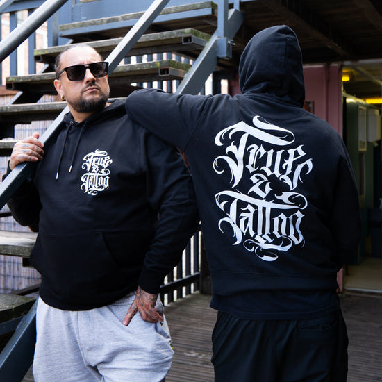 T2T Big Back Logo Hoodie Black