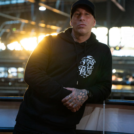 T2T Big Back Logo Hoodie Black