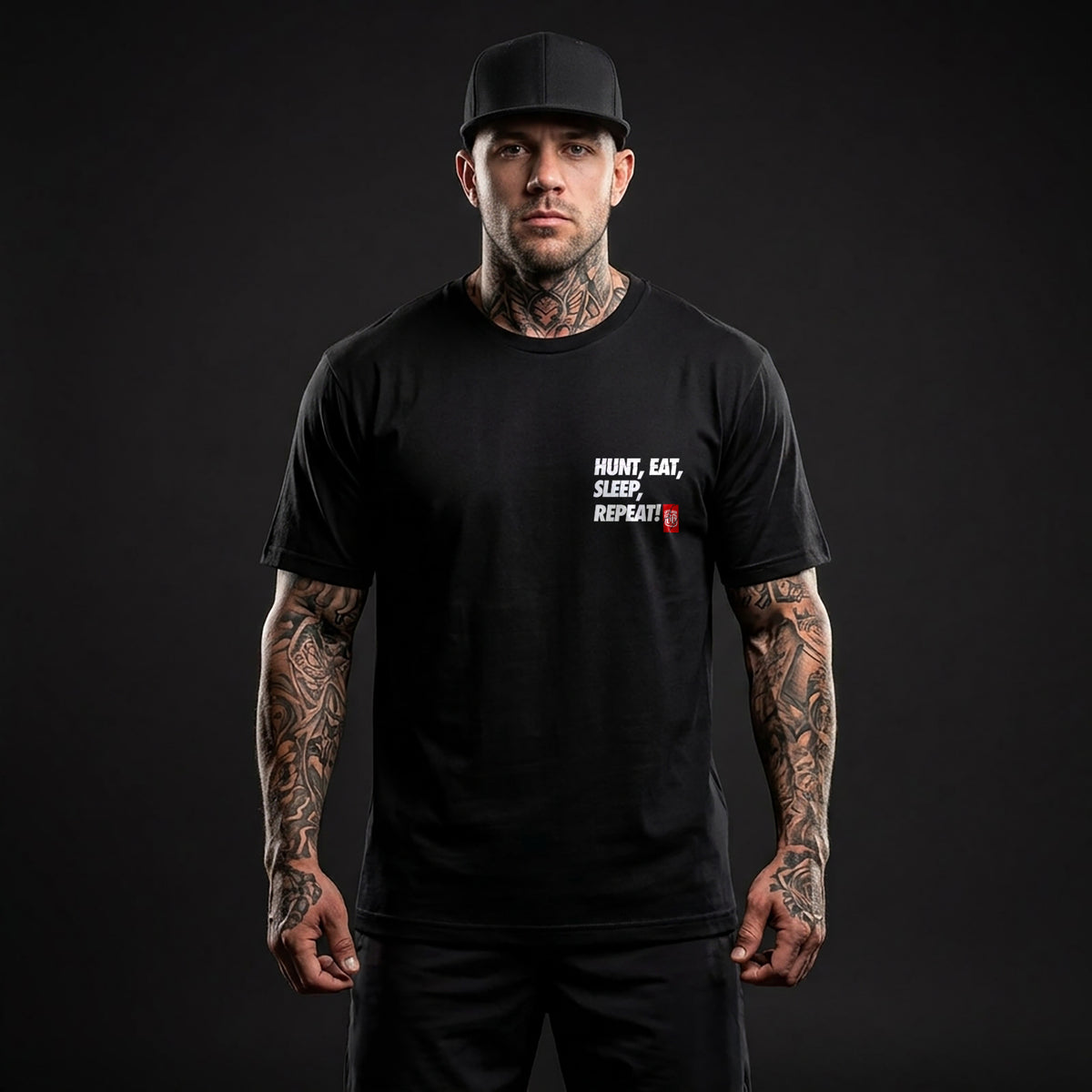 Hunter T-Shirt black - Aneyone UG