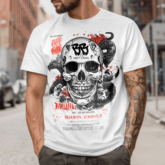Tokio Skull T-Shirt white