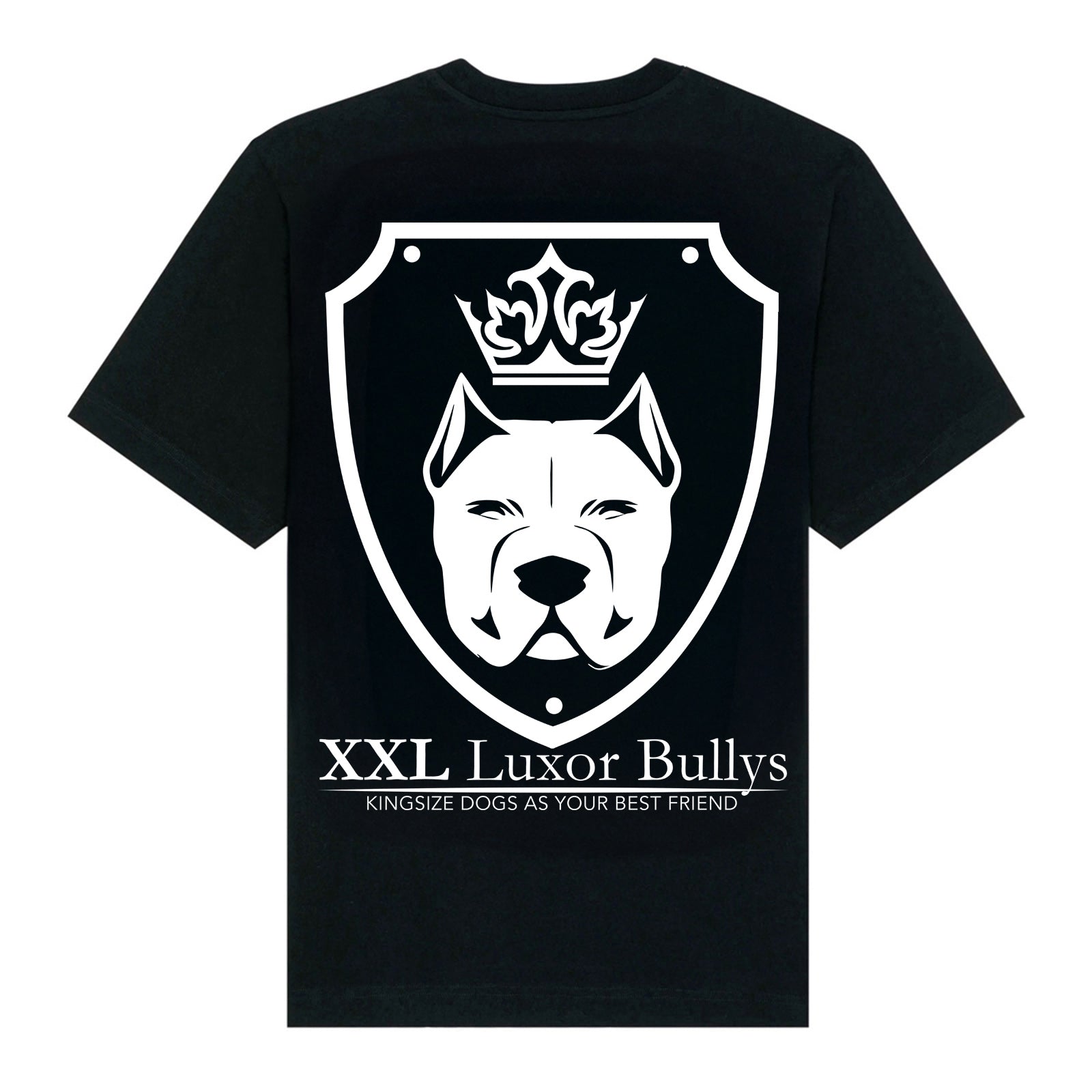 Luxor Logo T-Shirt Logo in White - Aneyone UG