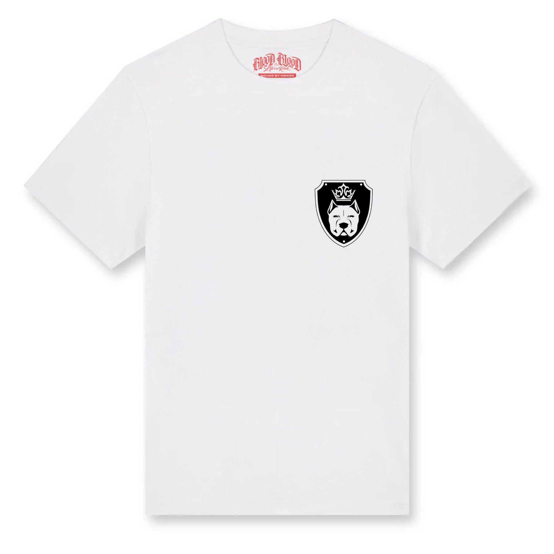 Luxor White Logo T-Shirt Logo in Black - Aneyone UG