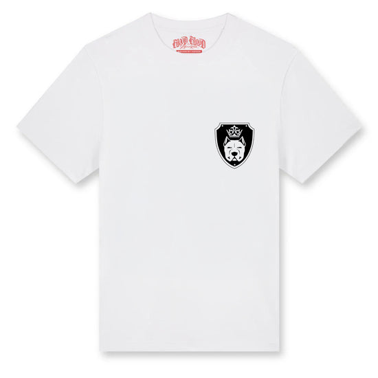 Luxor White Logo T-Shirt Logo in Black - Aneyone UG
