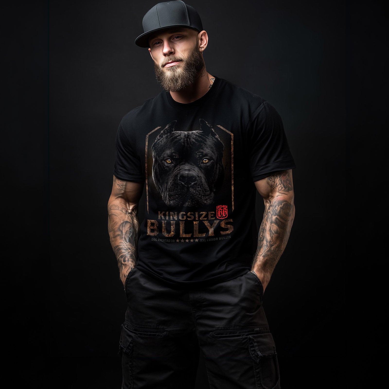 Luxor Aventador T-Shirt Black - Aneyone UG