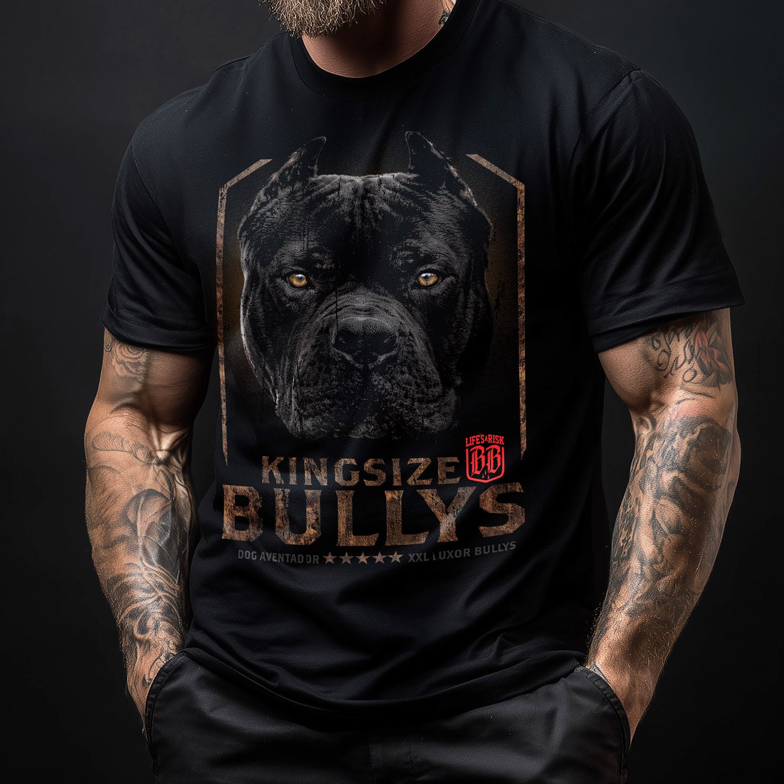 Luxor Aventador T-Shirt Black - Aneyone UG