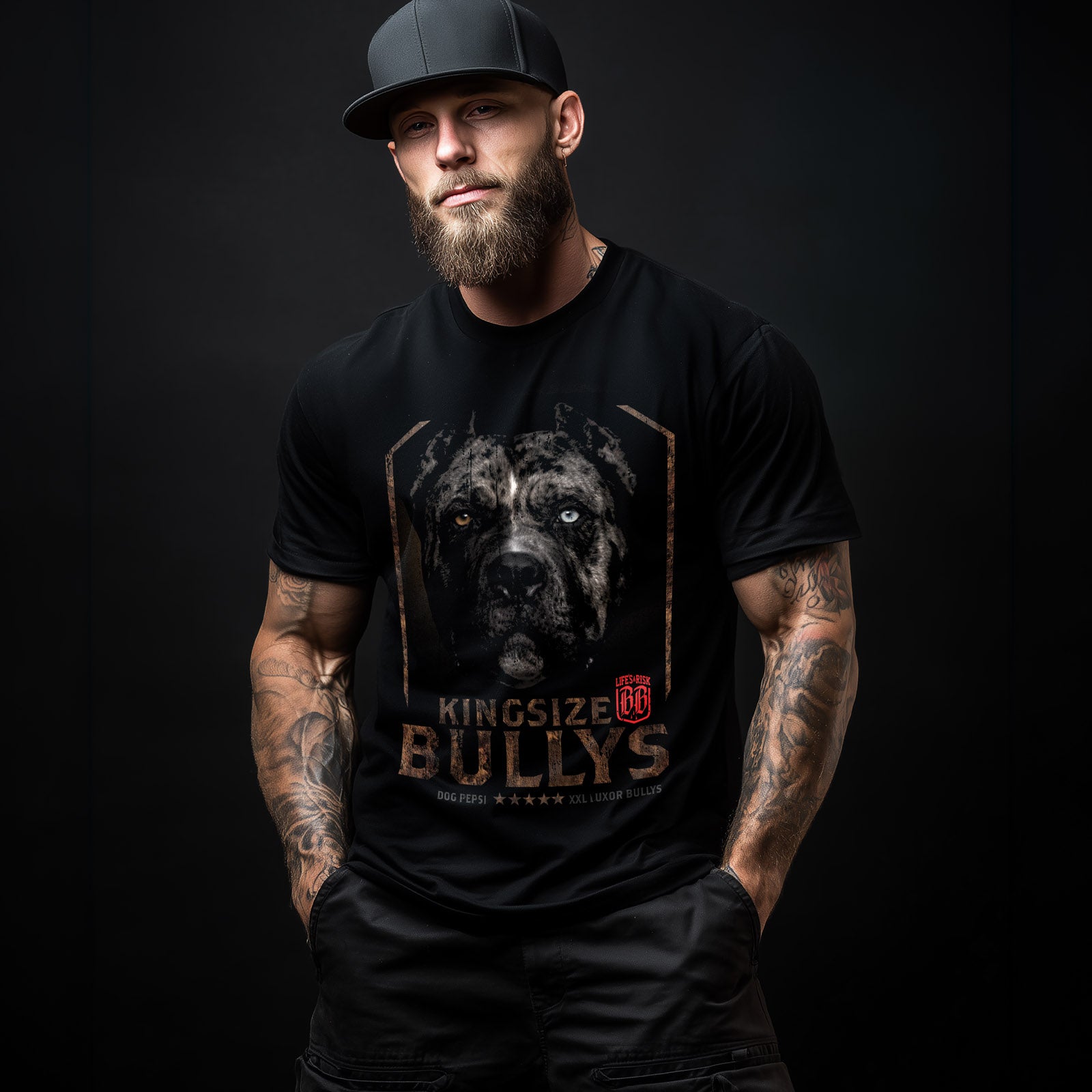 Luxor Pepsi T-Shirt Black - Aneyone UG