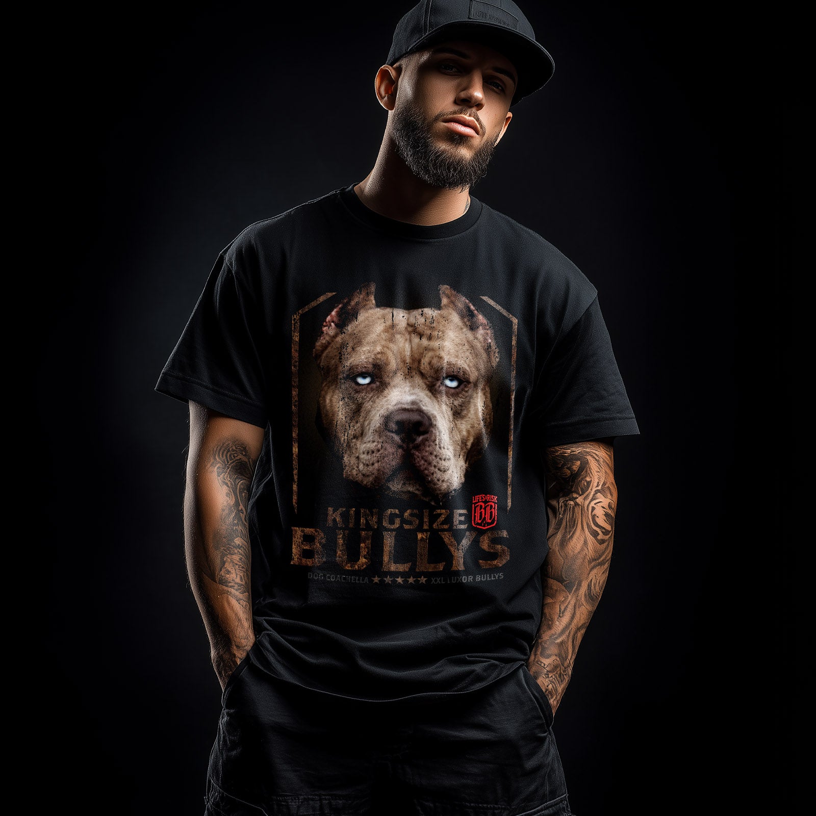 Luxor Coachella T-Shirt Black - Aneyone UG