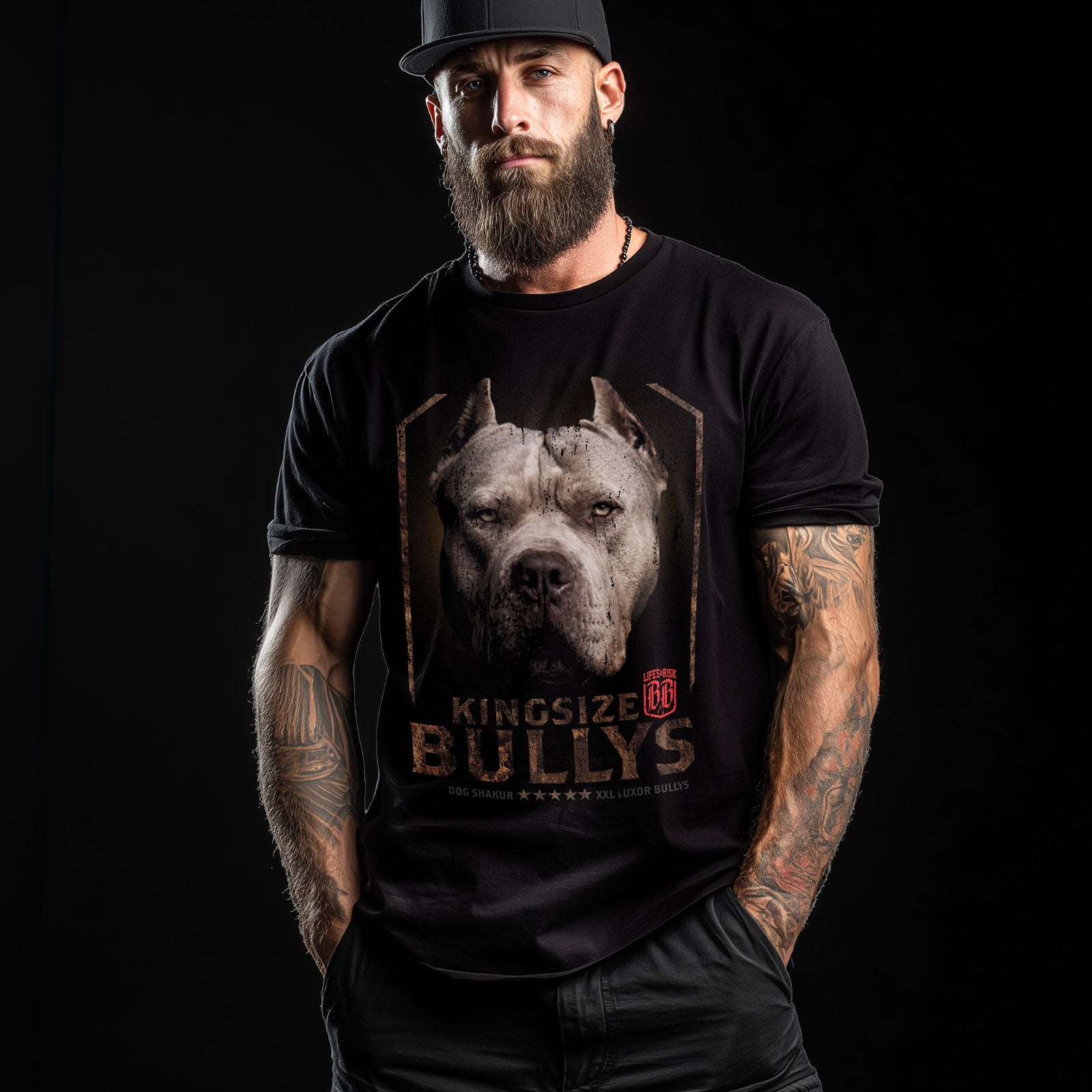 Luxor Shakur T-Shirt Black - Aneyone UG
