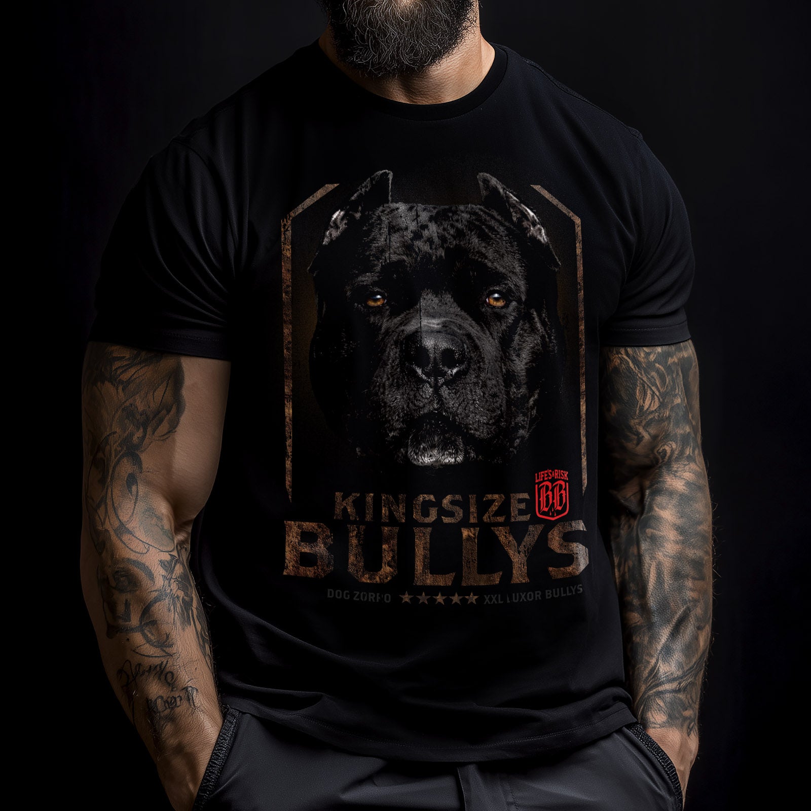 Luxor Zorro T-Shirt Black - Aneyone UG