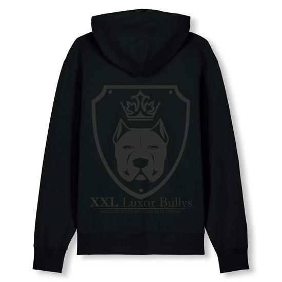 Luxor Black Hoodie Logo in Black - Aneyone UG