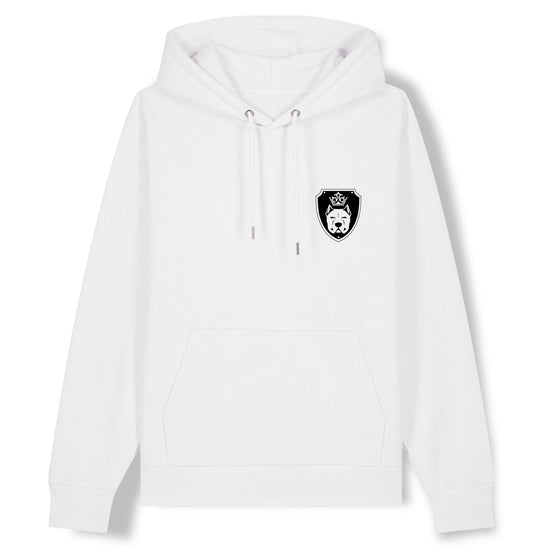 Luxor White Hoodie Logo in Black - Aneyone UG