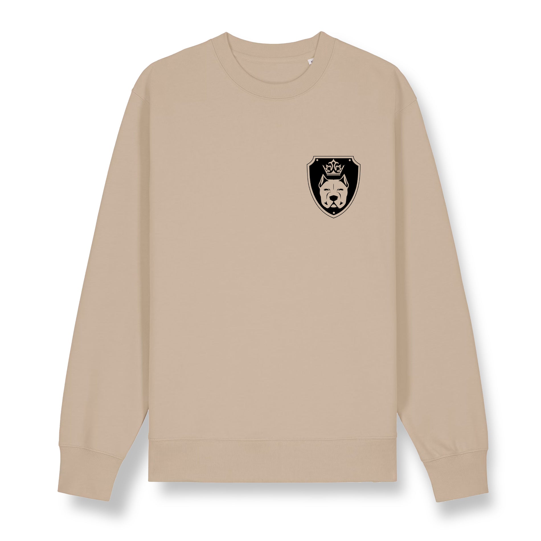 Luxor Beige Sweatshirt Logo in Black - Aneyone UG