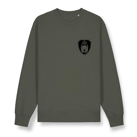 Luxor Khaki Sweatshirt Logo in Black - Aneyone UG