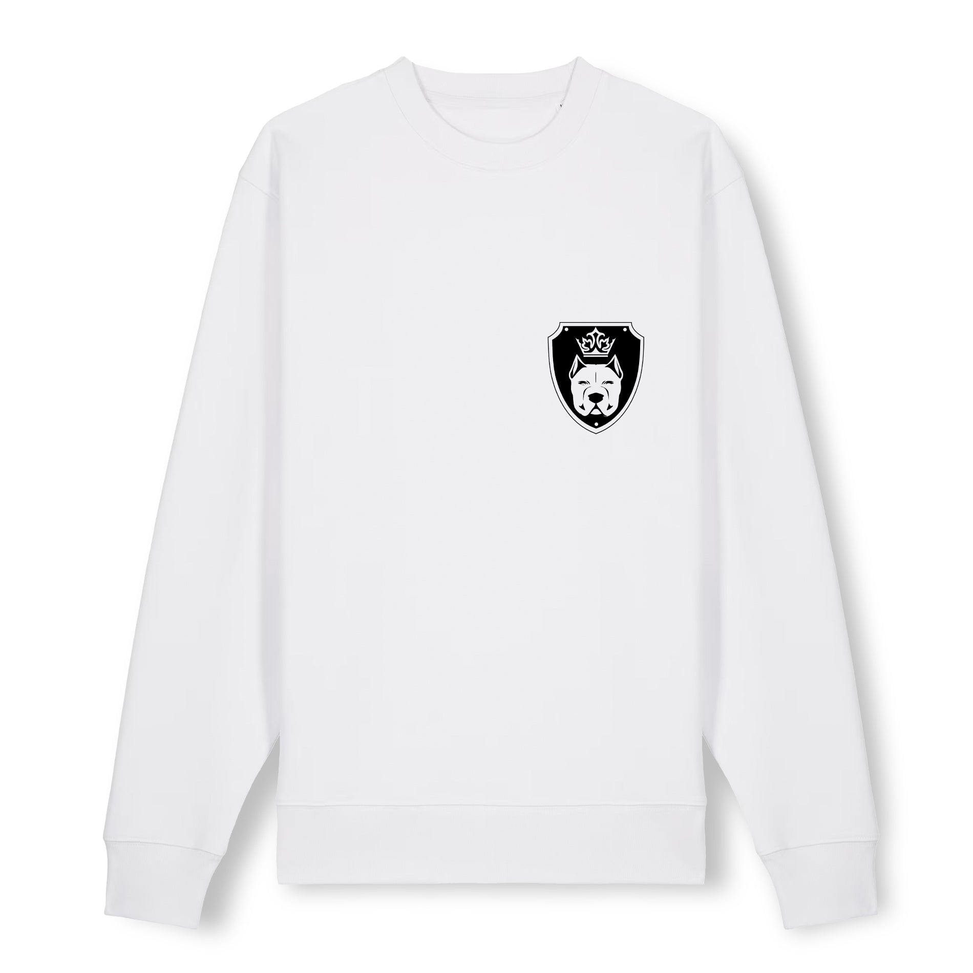 Luxor White Sweatshirt Logo in Black - Aneyone UG