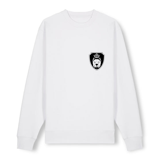 Luxor White Sweatshirt Logo in Black - Aneyone UG