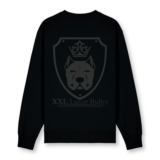 Luxor Black Sweatshirt Logo in Black - Aneyone UG