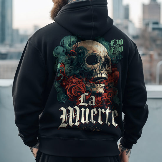 Skull Merte Hoodie Black