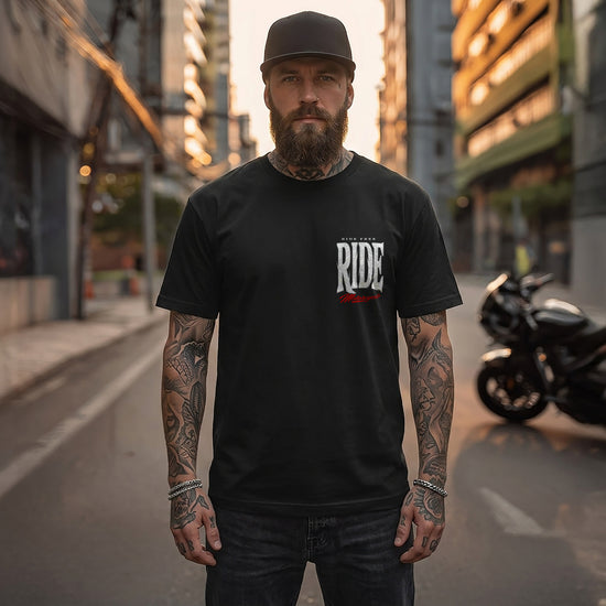Ride T-Shirt black - Aneyone UG