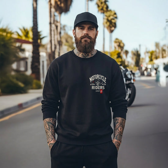 Riders Sweatshirt Black - Aneyone UG