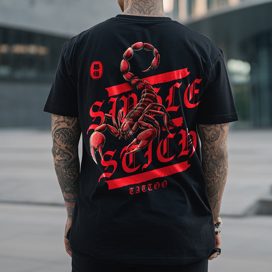 Single Stich T-Shirt black