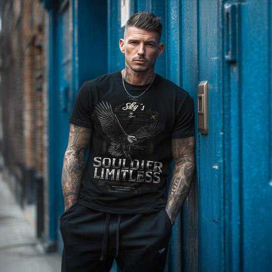 Sparrow Eagle T-Shirt black