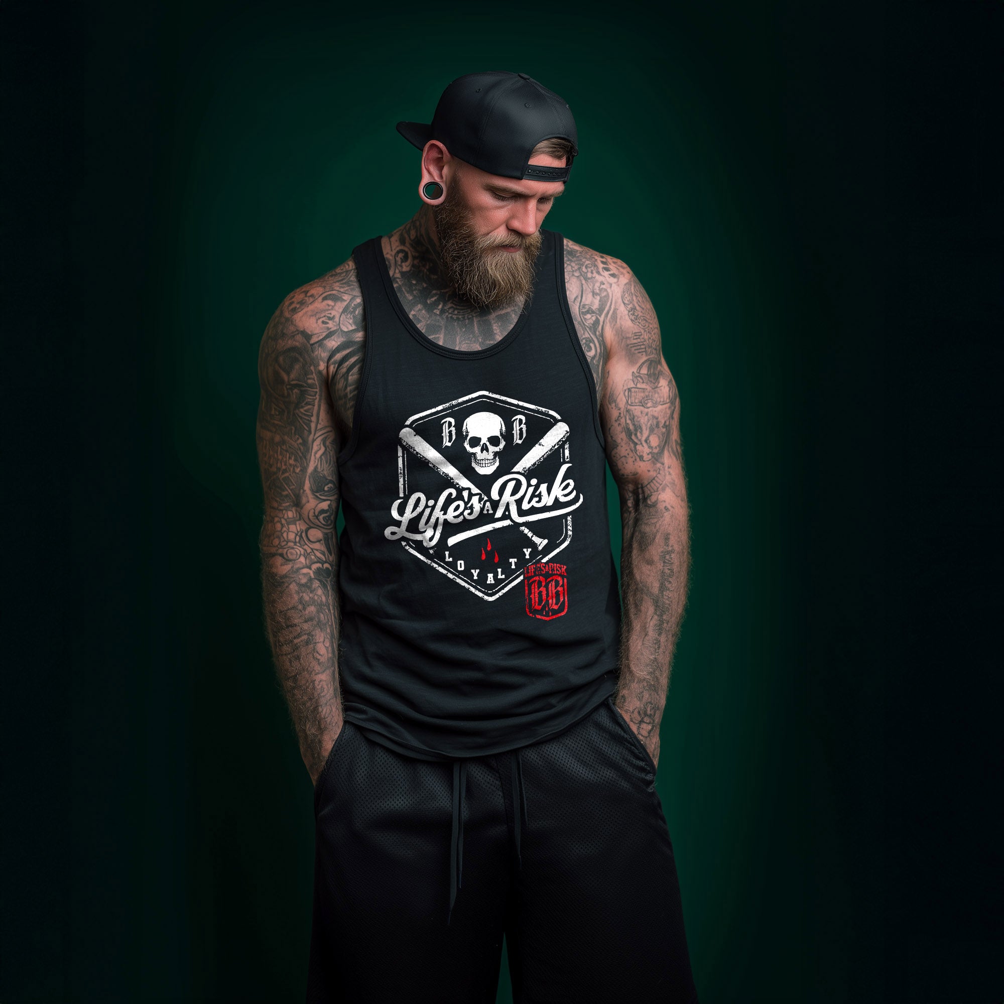 Risk Tank Top Black - Aneyone UG
