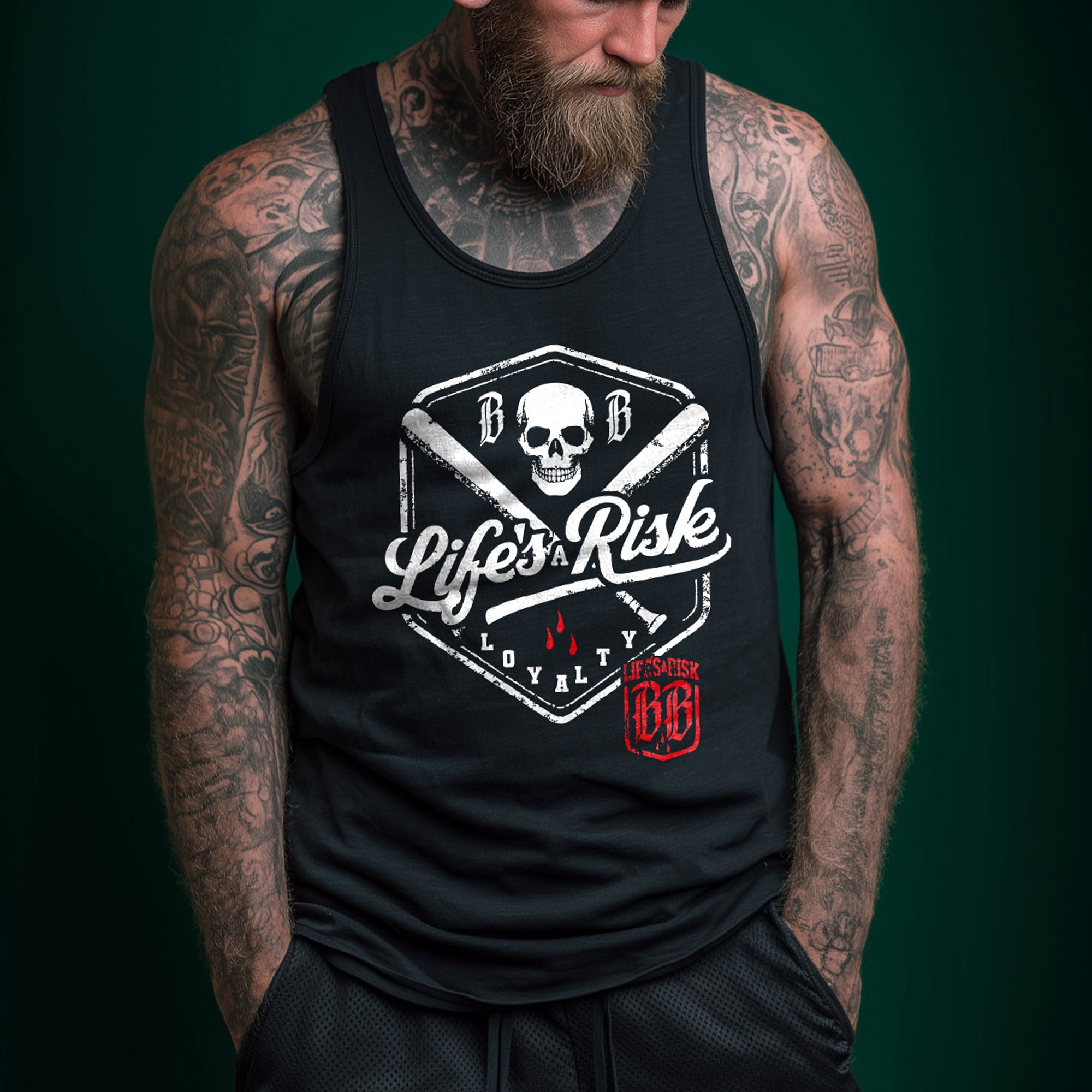 Risk Tank Top Black - Aneyone UG