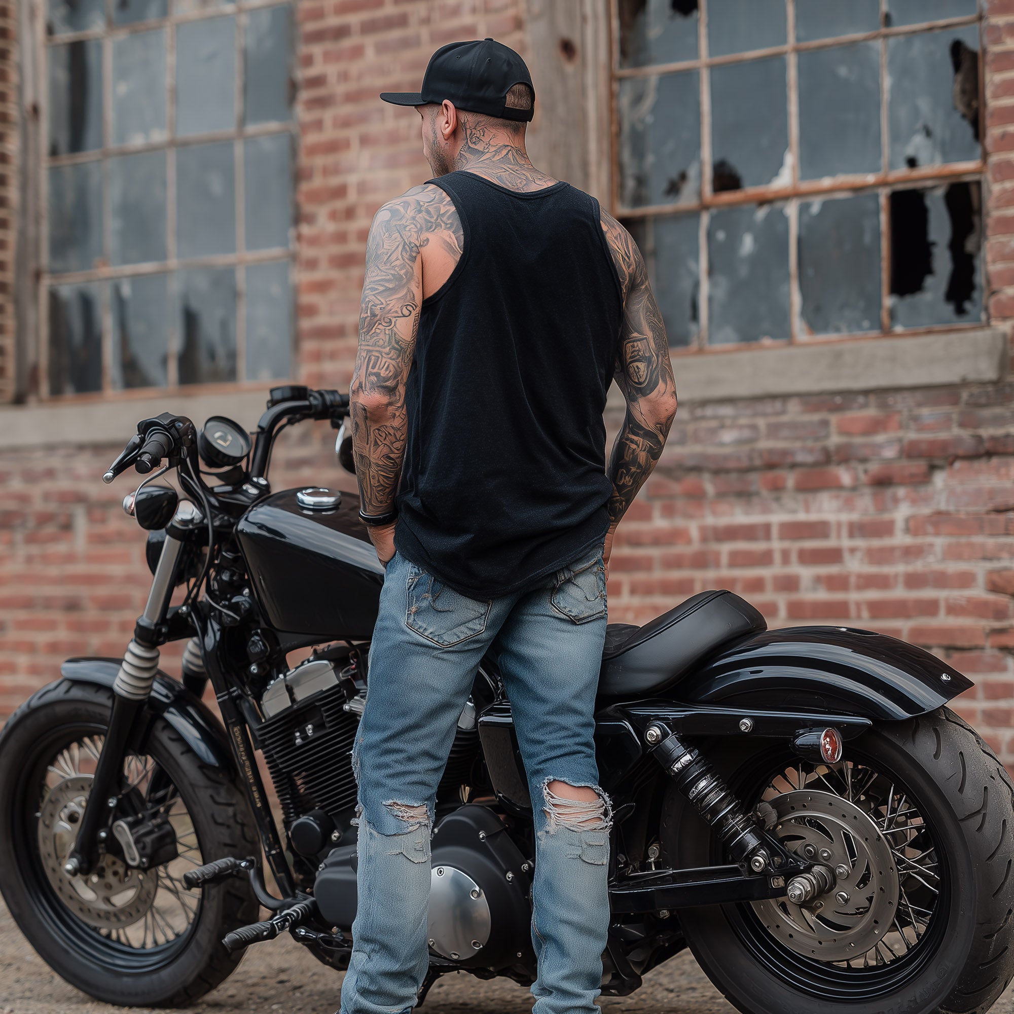 Logo Tank Top Black - Aneyone UG