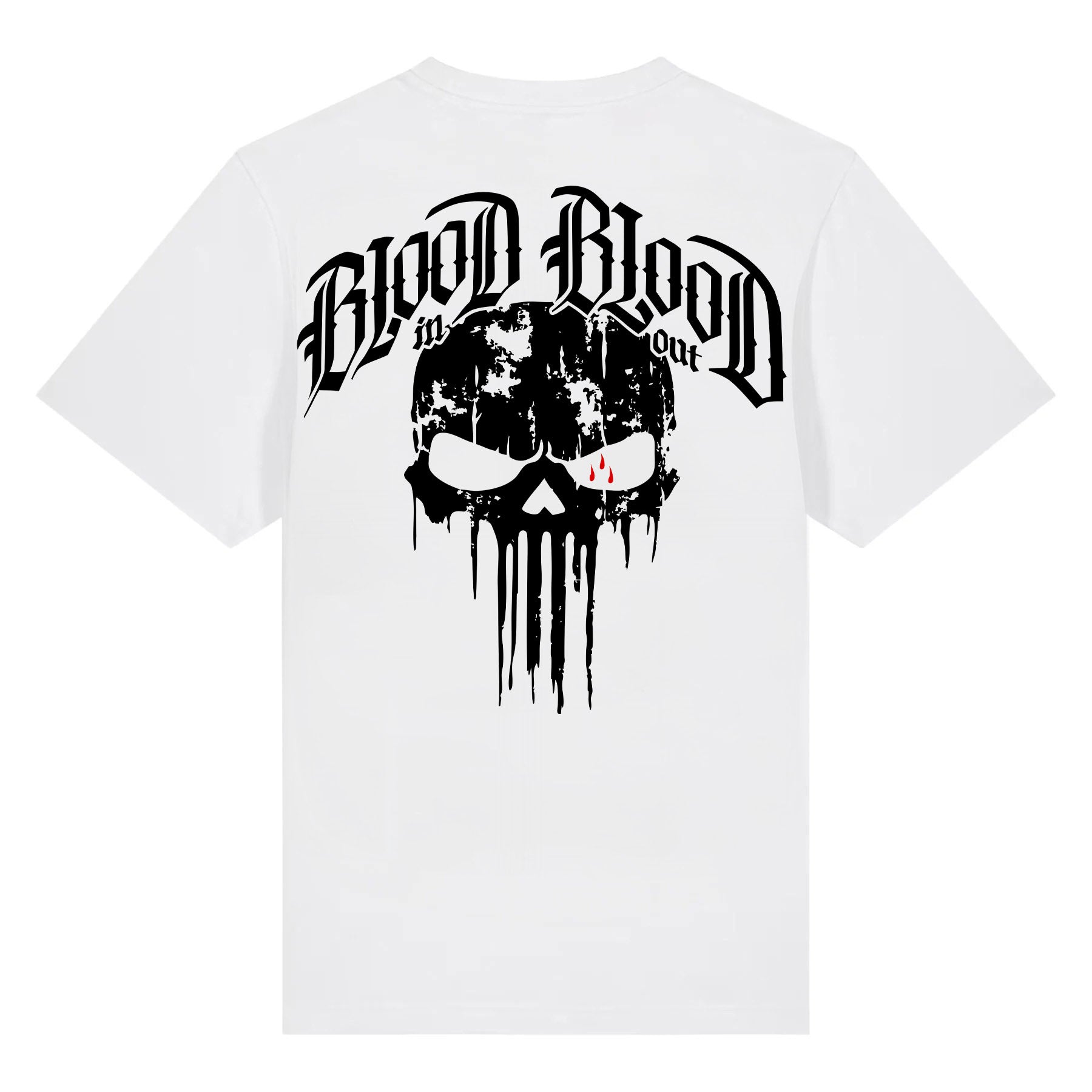 Time To Punish T-Shirt White - Aneyone UG