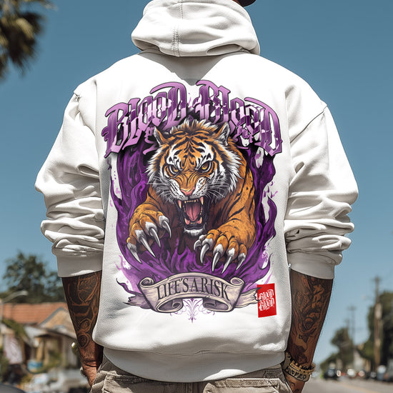 Tiger Blood Hoodie White