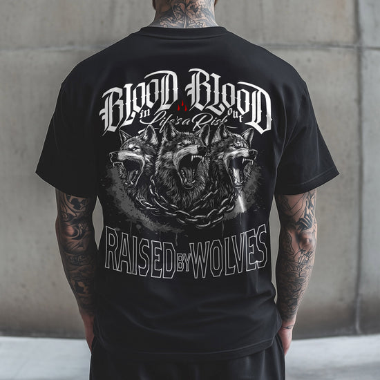 Raised by Wolves T-Shirt black