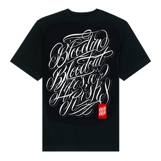 Script T-Shirt black