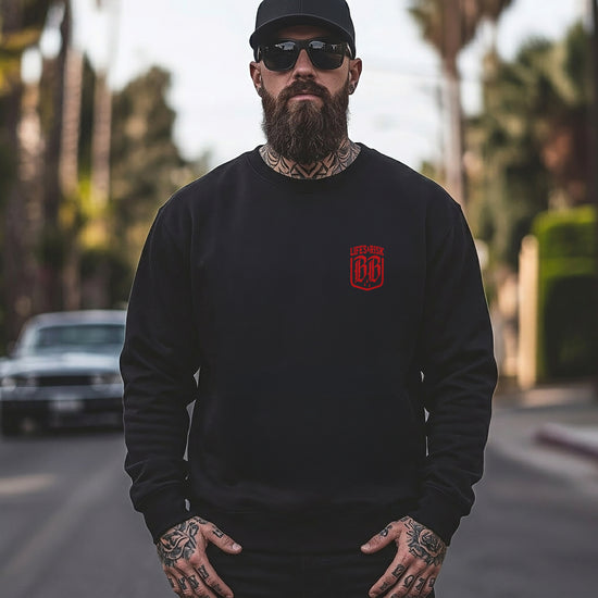 Motorcycle Sweatshirt Black - Aneyone UG