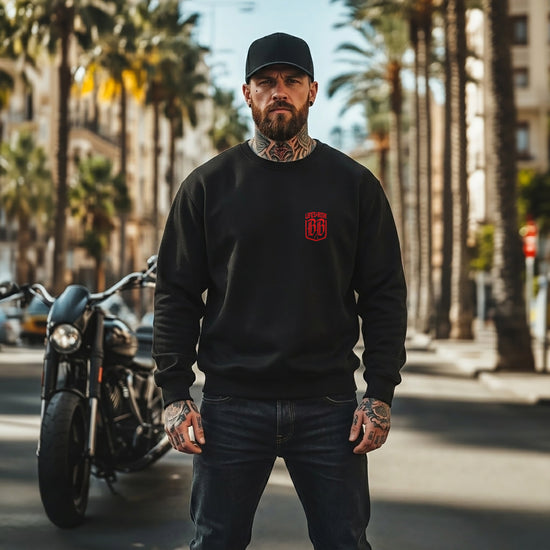 Mask Muerte Sweatshirt Black - Aneyone UG
