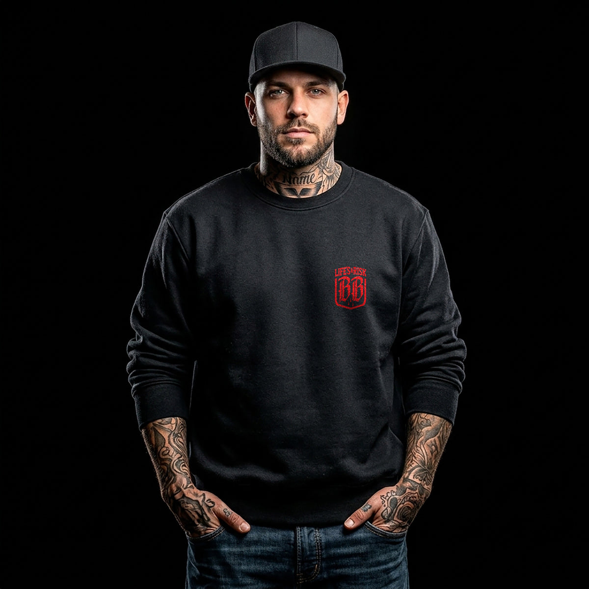 My Life Sweatshirt Black - Aneyone UG