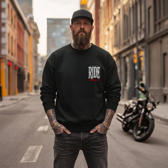 Ride Sweatshirt Black - Aneyone UG